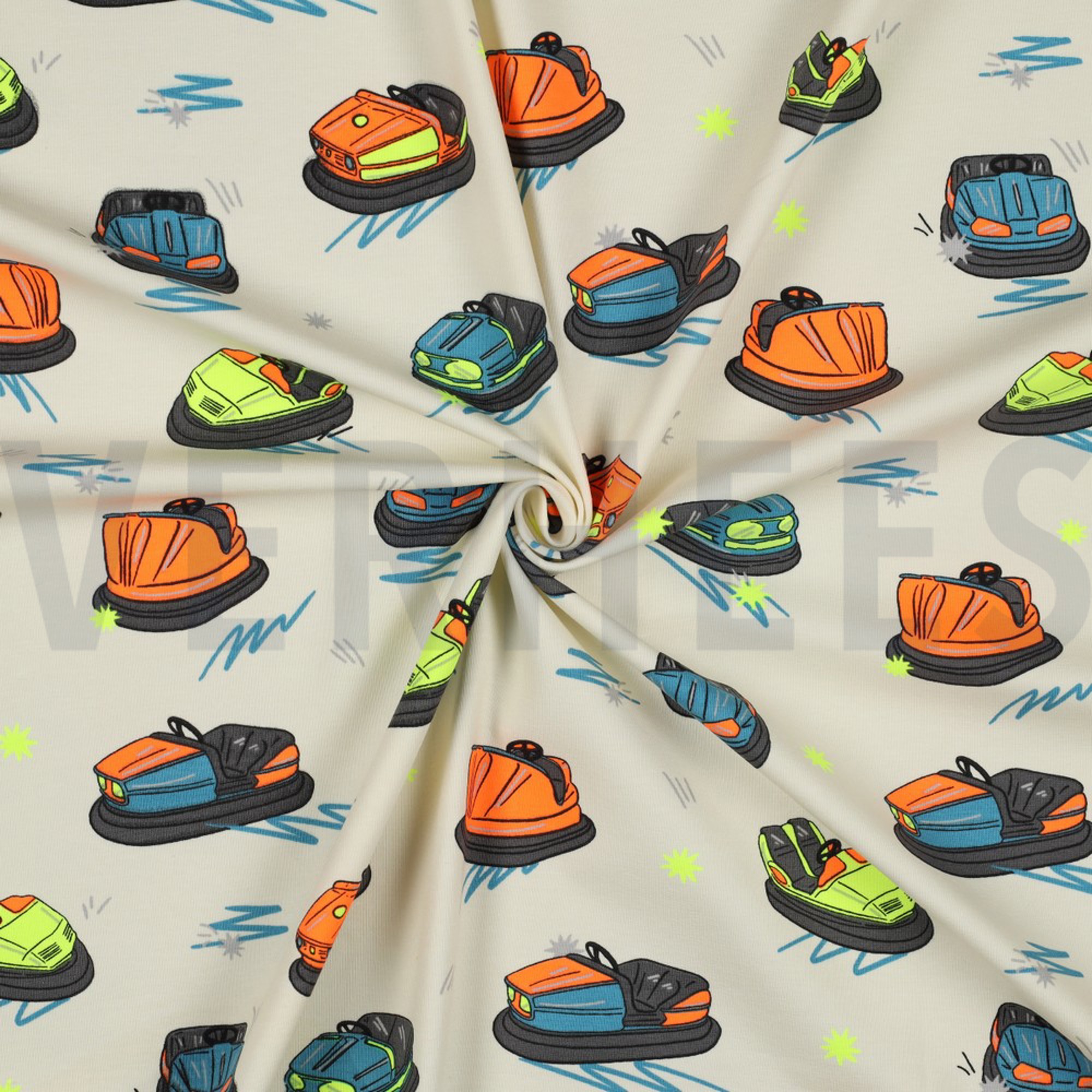 JERSEY NEON BUMPER CARS SNOW (high resolution) #2