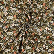 BABYCORD FLOWERS ARMY GREEN (thumbnail) #2