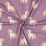 JERSEY GLITTER UNICORNS GRAPE (thumbnail) #2