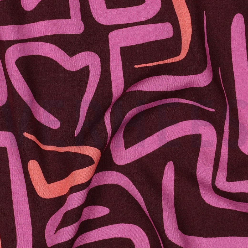 RADIANCE ABSTRACT BORDEAUX #2