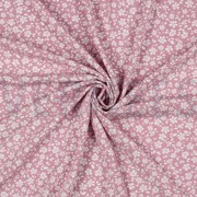 VISCOSE POPLIN STRETCH SMALL FLOWERS CHERRYBLOSSOM (thumbnail) #2