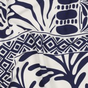 MAGNOLIA STRETCH PATCHWORK NAVY (thumbnail) #2