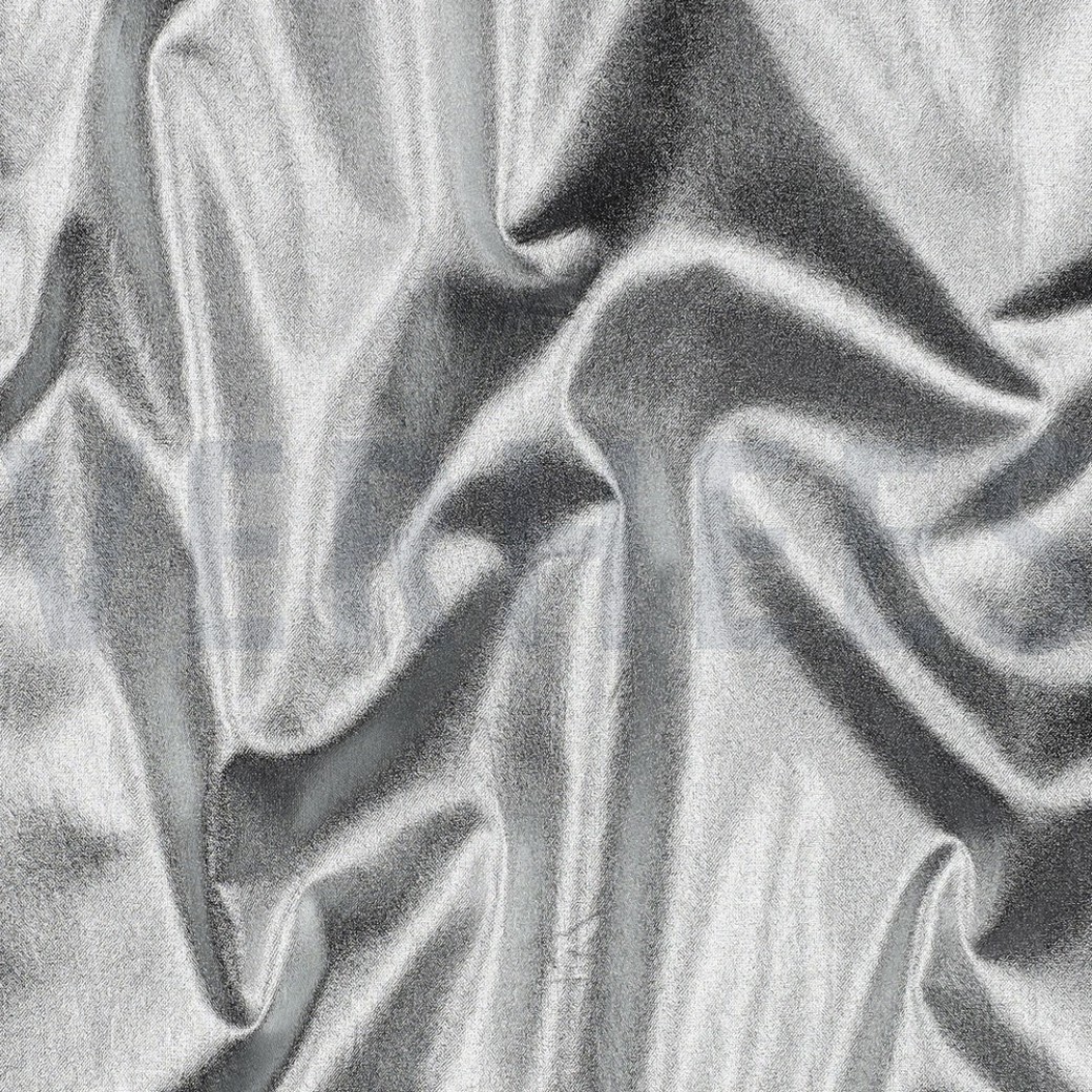 COTTON METALLIC FOIL SILVER #2