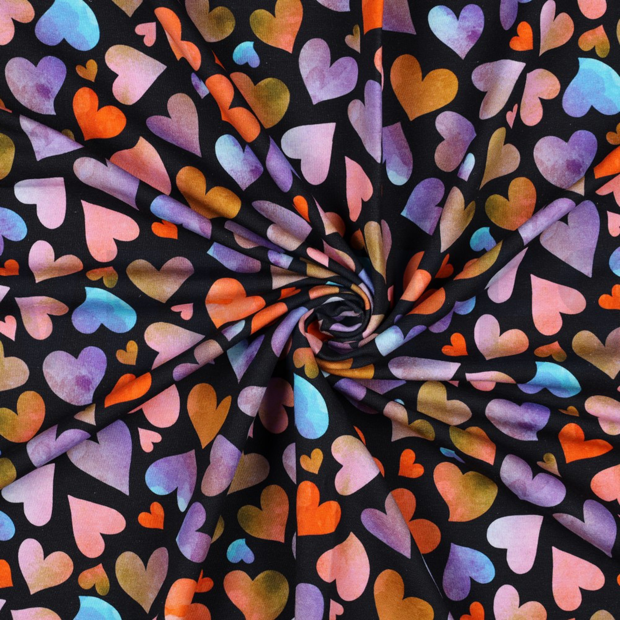 FRENCH TERRY DIGITAL HEARTS NAVY (high resolution) #2