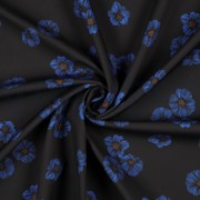 SOFTSHELL DIGITAL FLOWERS BLACK (thumbnail) #2