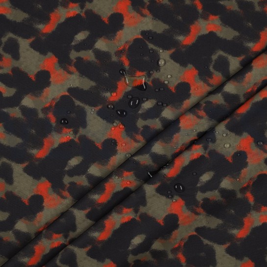 SOFTSHELL DIGITAL CAMOUFLAGE ORANGE #7