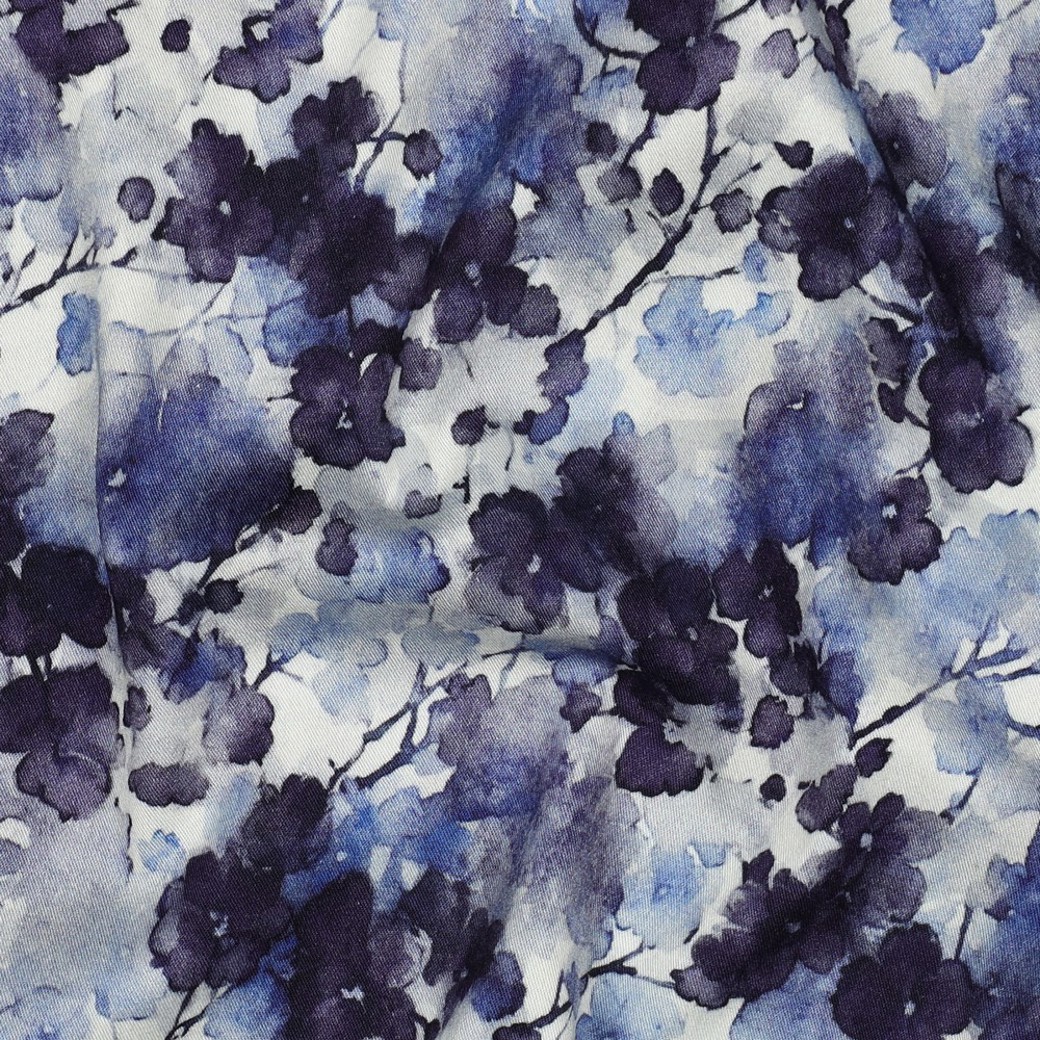 ROSELLA STRETCH DIGITAL FLOWERS JEANS #2