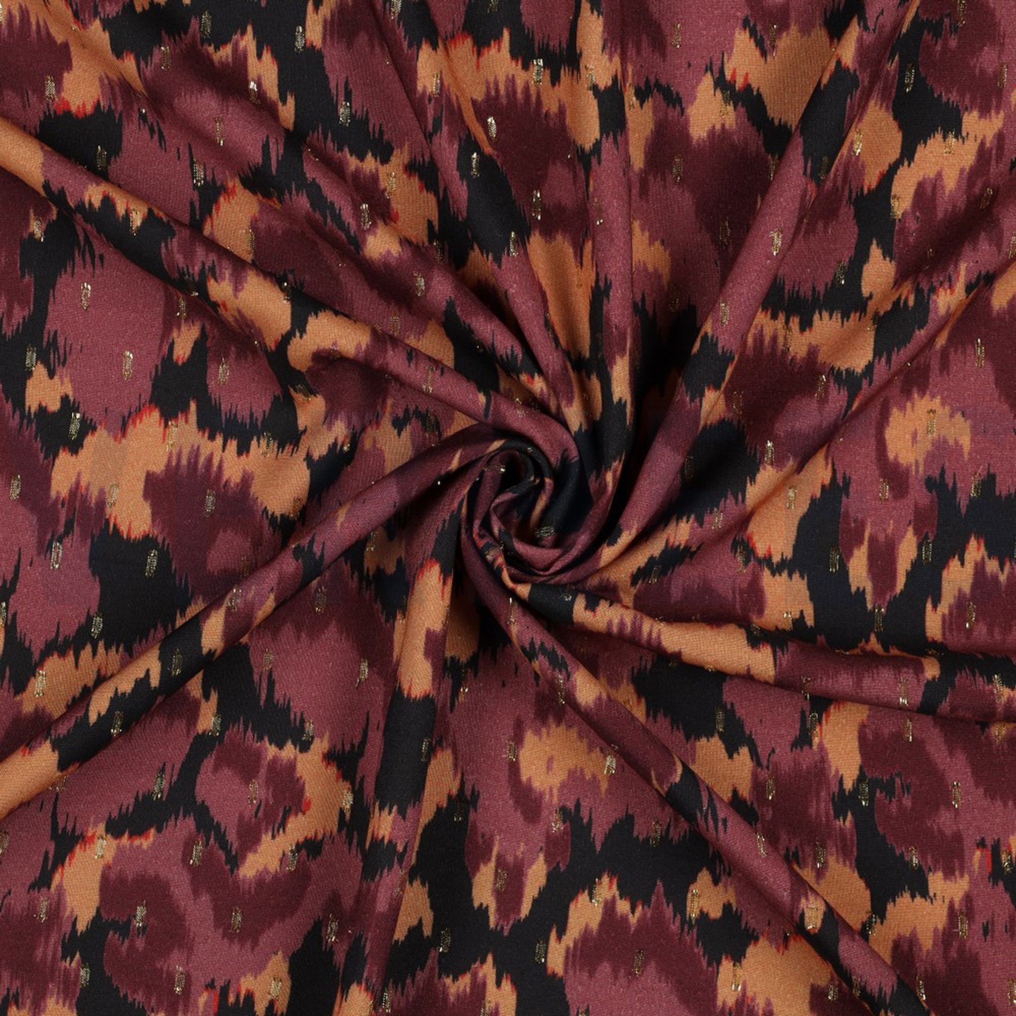 VISCOSE LUREX ANIMAL SKIN BLACK (high resolution) #2