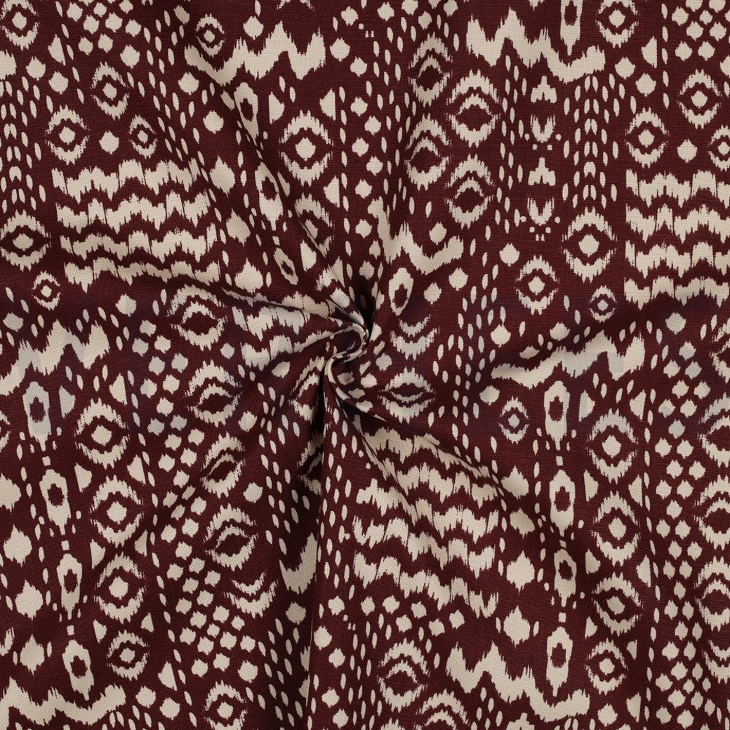 CANVAS BOHEMIAN WINE RED #2