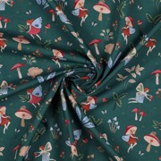 FINE POPLIN FAIRYTALE EMERALD (thumbnail) #2