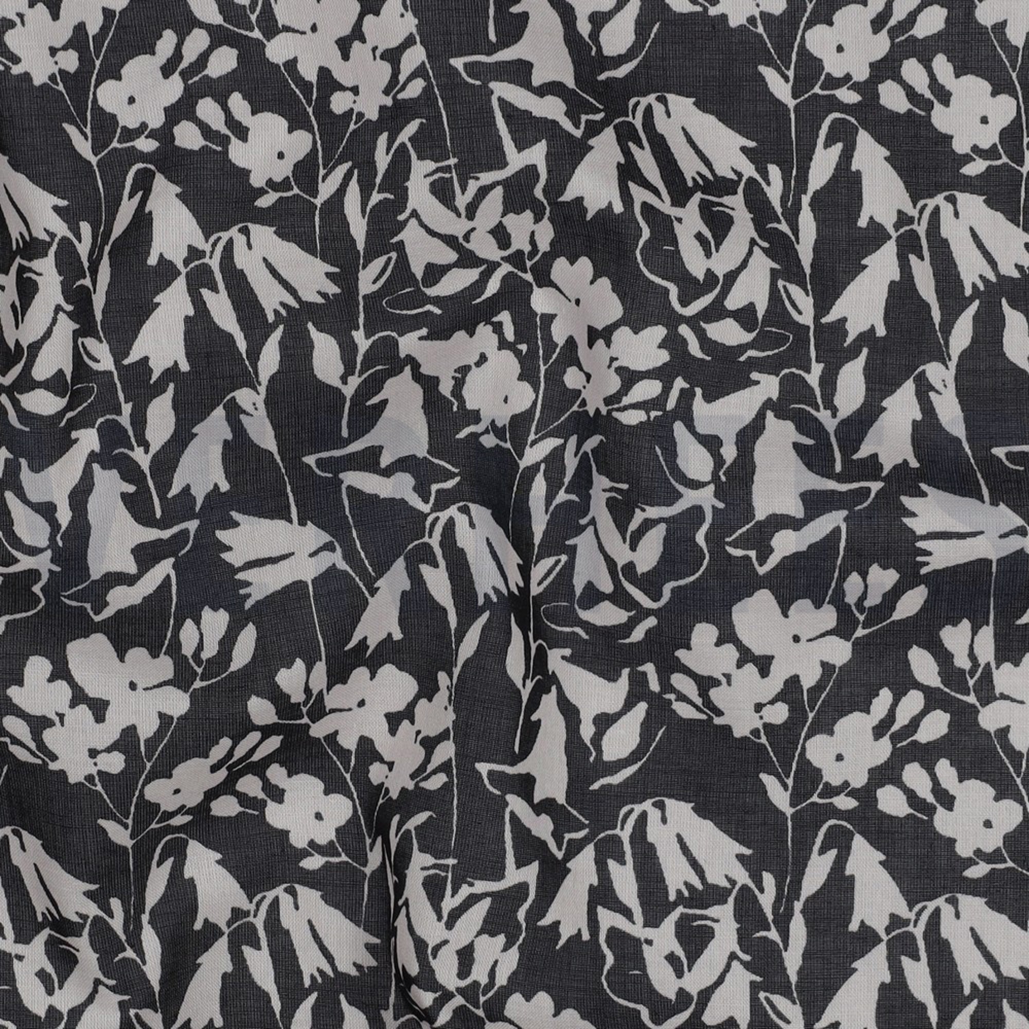 COTTON VOILE FLOWERS BLACK (high resolution) #2