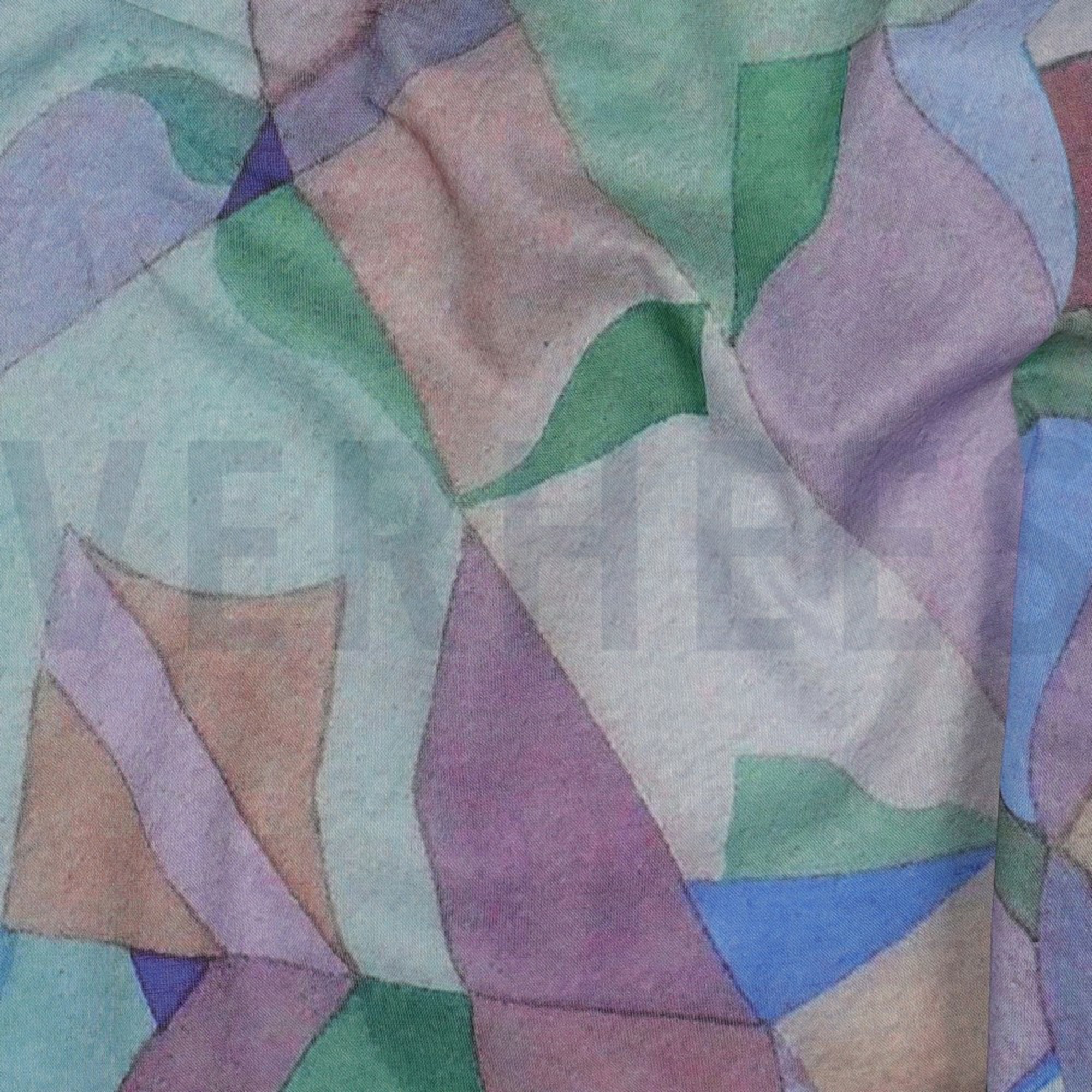 COTTON VOILE DIGITAL ABSTRACT MULTICOLOUR (high resolution) #2
