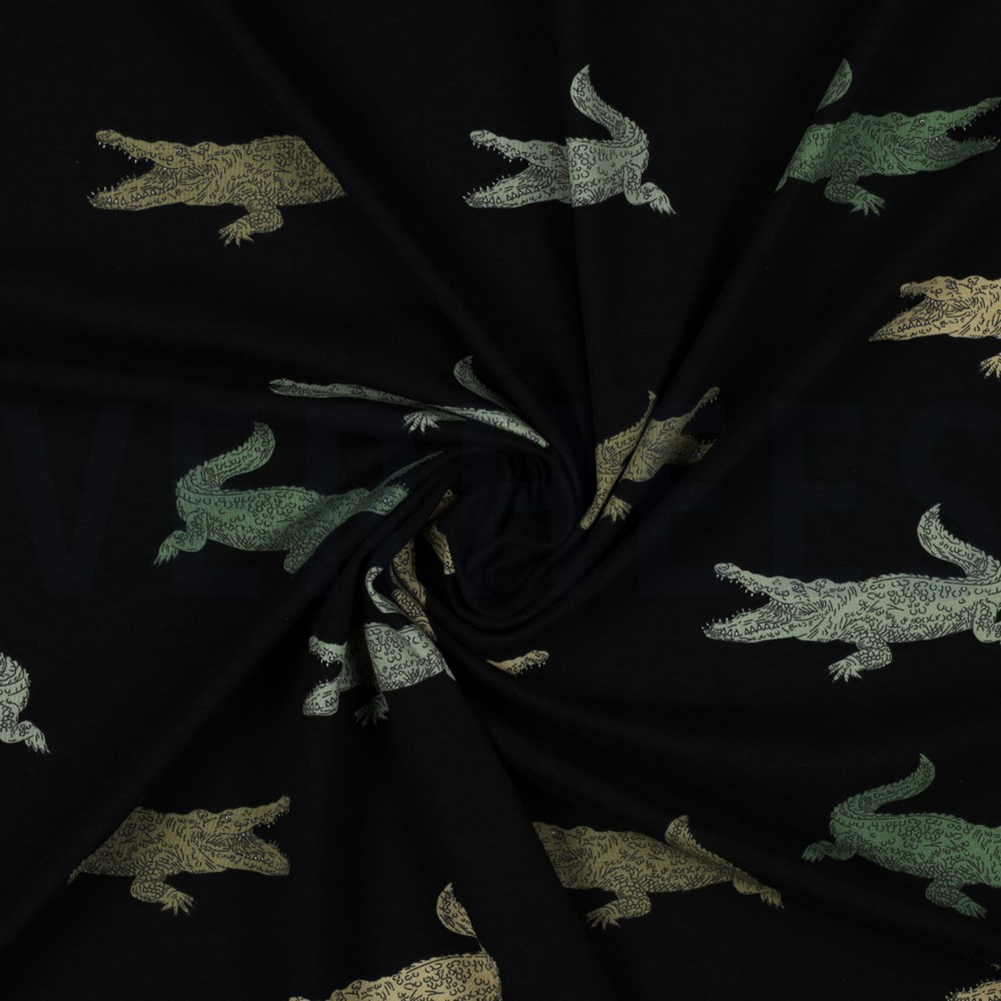 JERSEY CROCODILE BLACK (high resolution) #2