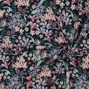 JERSEY DIGITAL FLOWERS NAVY (thumbnail) #2