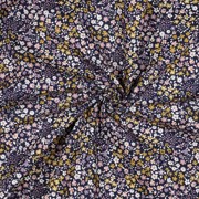 POPLIN SMALL FLOWERS NAVY (thumbnail) #2