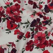LENZING™ ECOVERO™ DIGITAL FLOWERS OFF-WHITE (thumbnail) #2