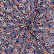 POPLIN DIGITAL FLOWERS SKY BLUE (thumbnail) #2