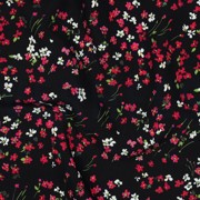 LENZING™ ECOVERO™ DIGITAL FLOWERS BLACK (thumbnail) #2