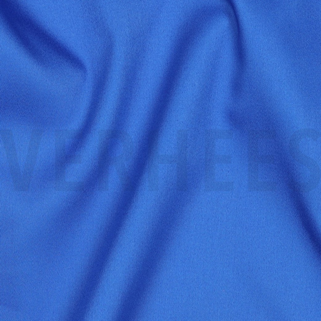 COTTON SATIN SPANDEX COBALT #2