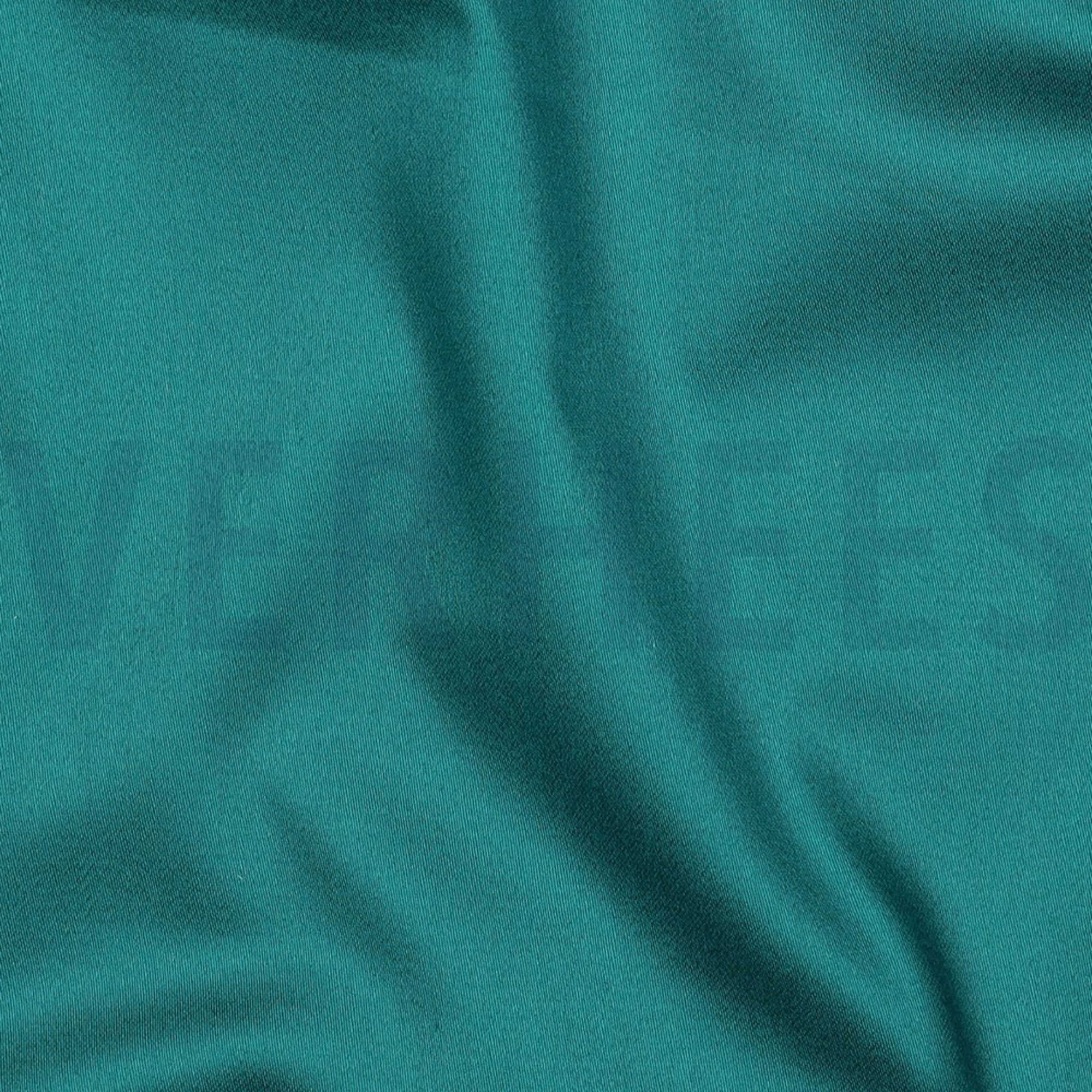 COTTON SATIN SPANDEX PETROL (high resolution) #2
