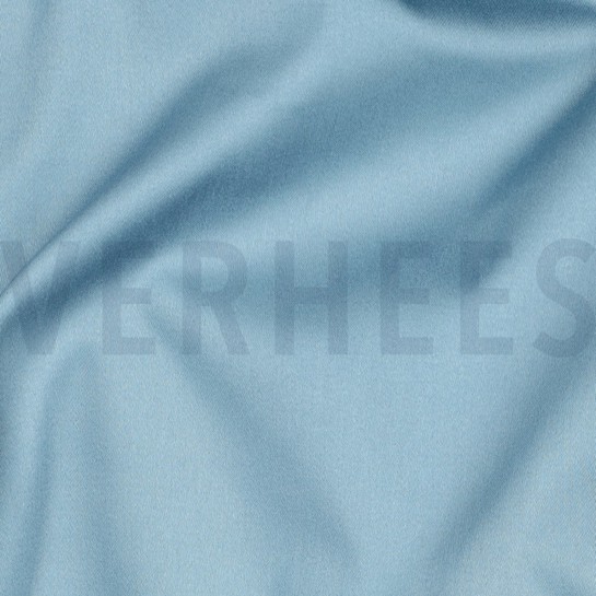 COTTON SATIN STRETCH BLUE #7