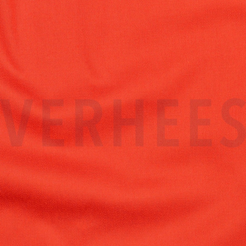 COTTON SATIN SPANDEX DARK ORANGE #2