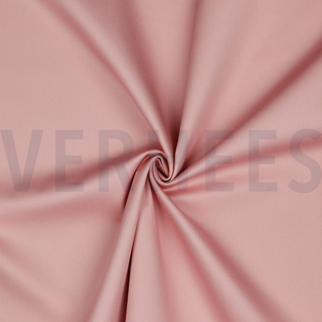 COTTON SATIN SPANDEX LIGHT ROSE #2