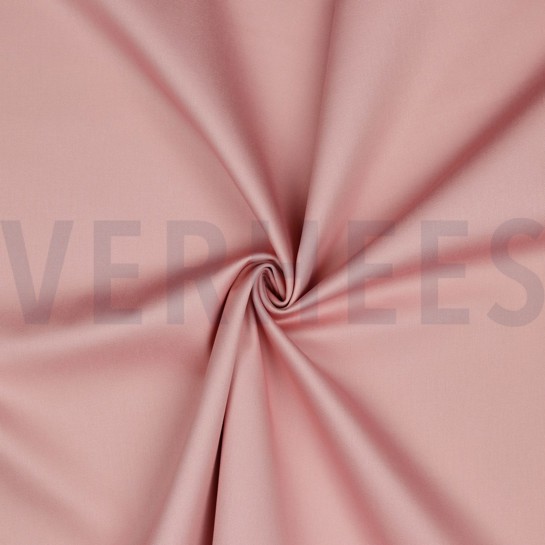 COTON SATIN STRETCH ROSE PÂLE #7
