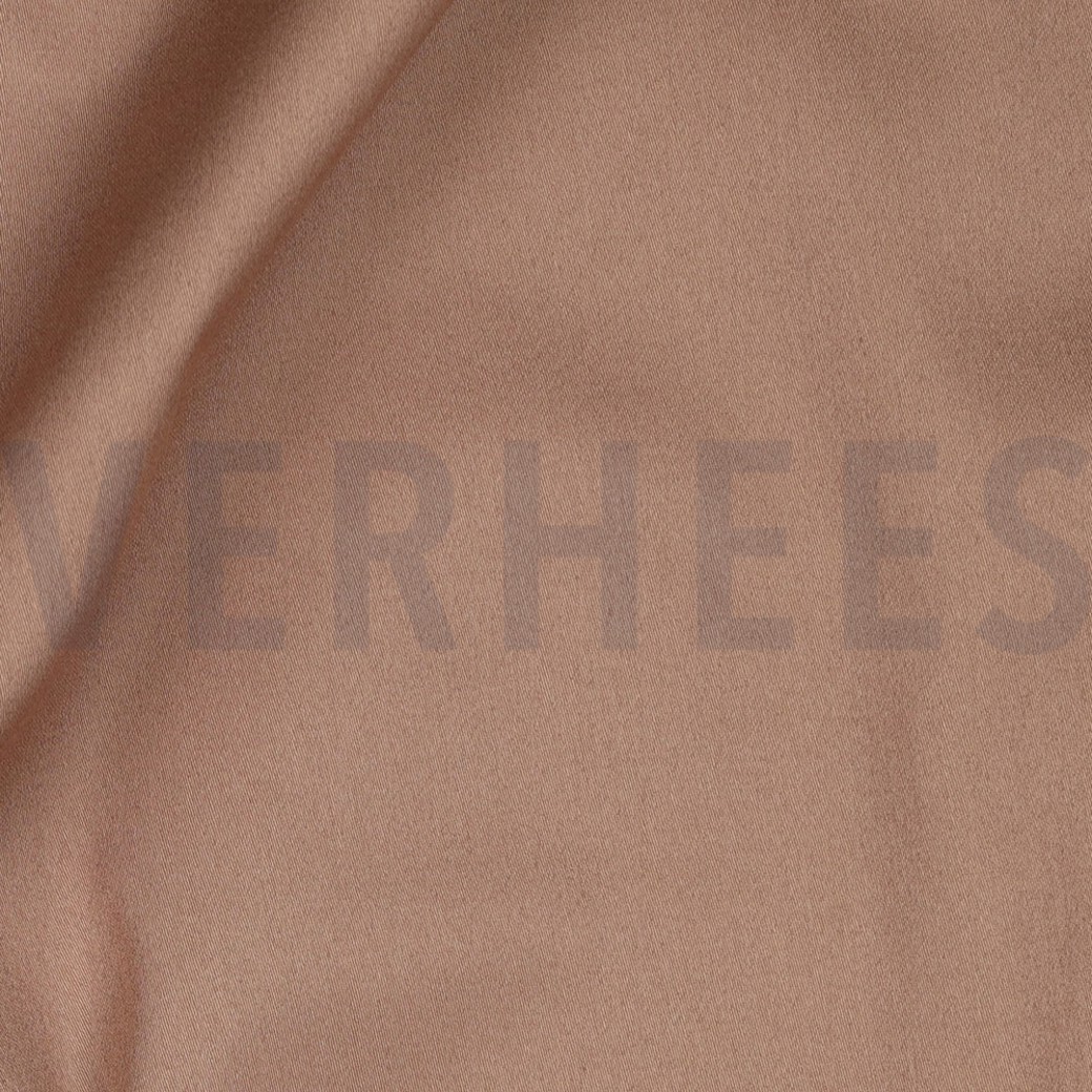 COTTON SATIN SPANDEX CINNAMON #2