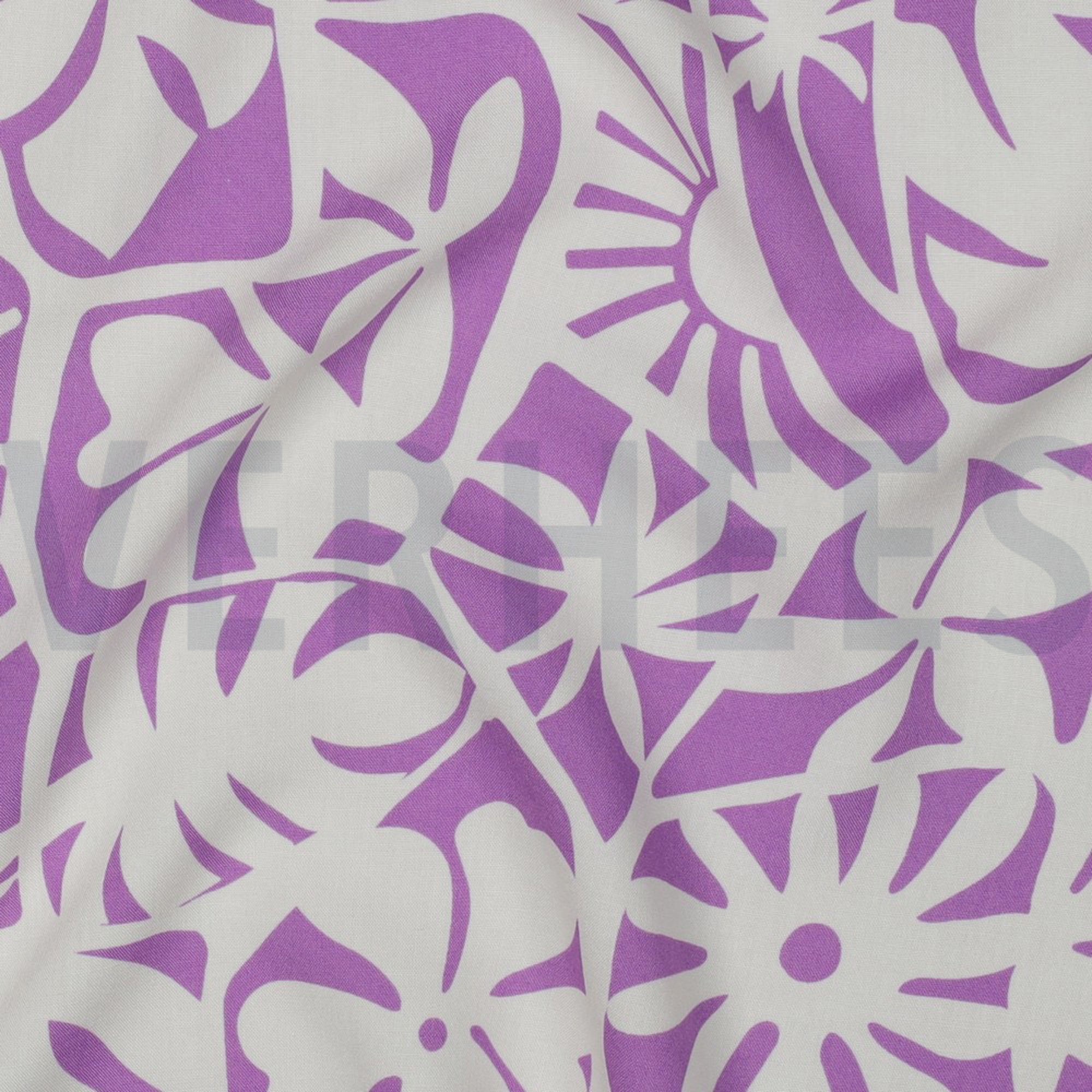 LENZING™ ECOVERO™ GEOMETRIC PURPLE (high resolution) #2