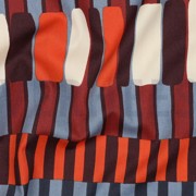 COTTON VISCOSE STRIPES JEANS (thumbnail) #2