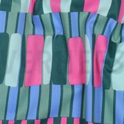 COTTON VISCOSE STRIPES GREEN (thumbnail) #2