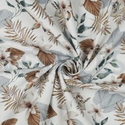 CANVAS DIGITAL LEAVES WHITE (thumbnail) #2