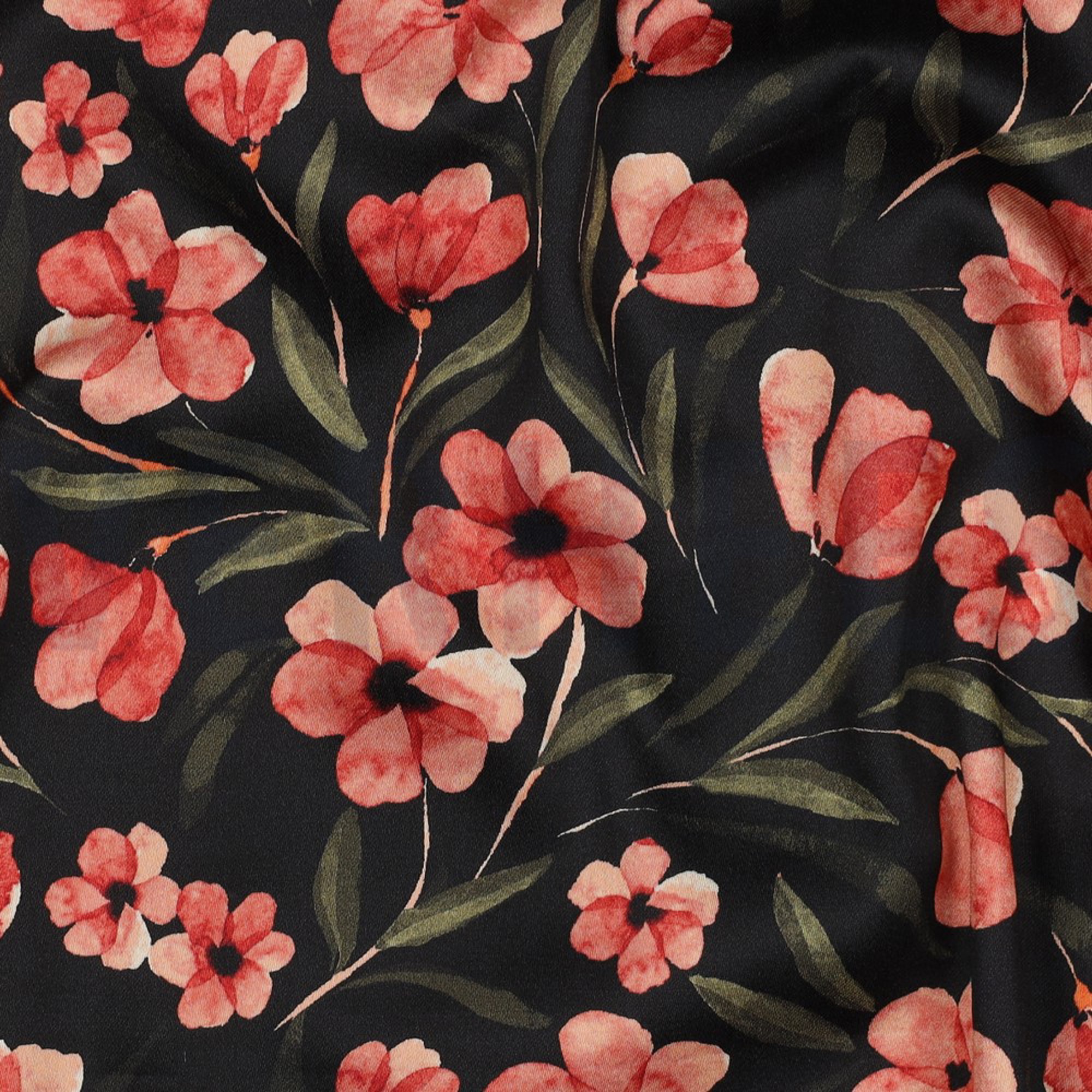 COTTON SATIN DIGITAL FLOWERS RED (high resolution) #2