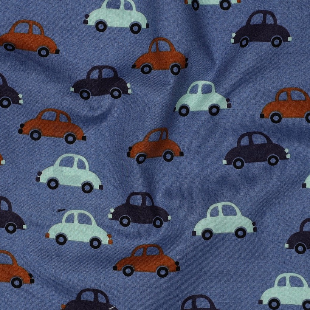 FINE POPLIN CARS JEANS #2