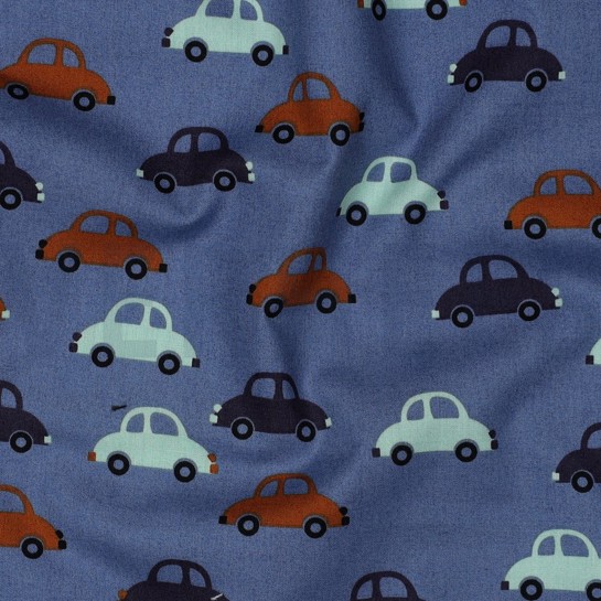 FINE POPLIN CARS JEANS #7