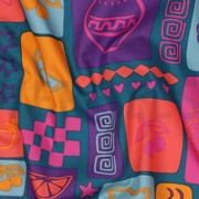 FINE POPLIN SUMMER PATCHWORK PETROL (thumbnail) #2