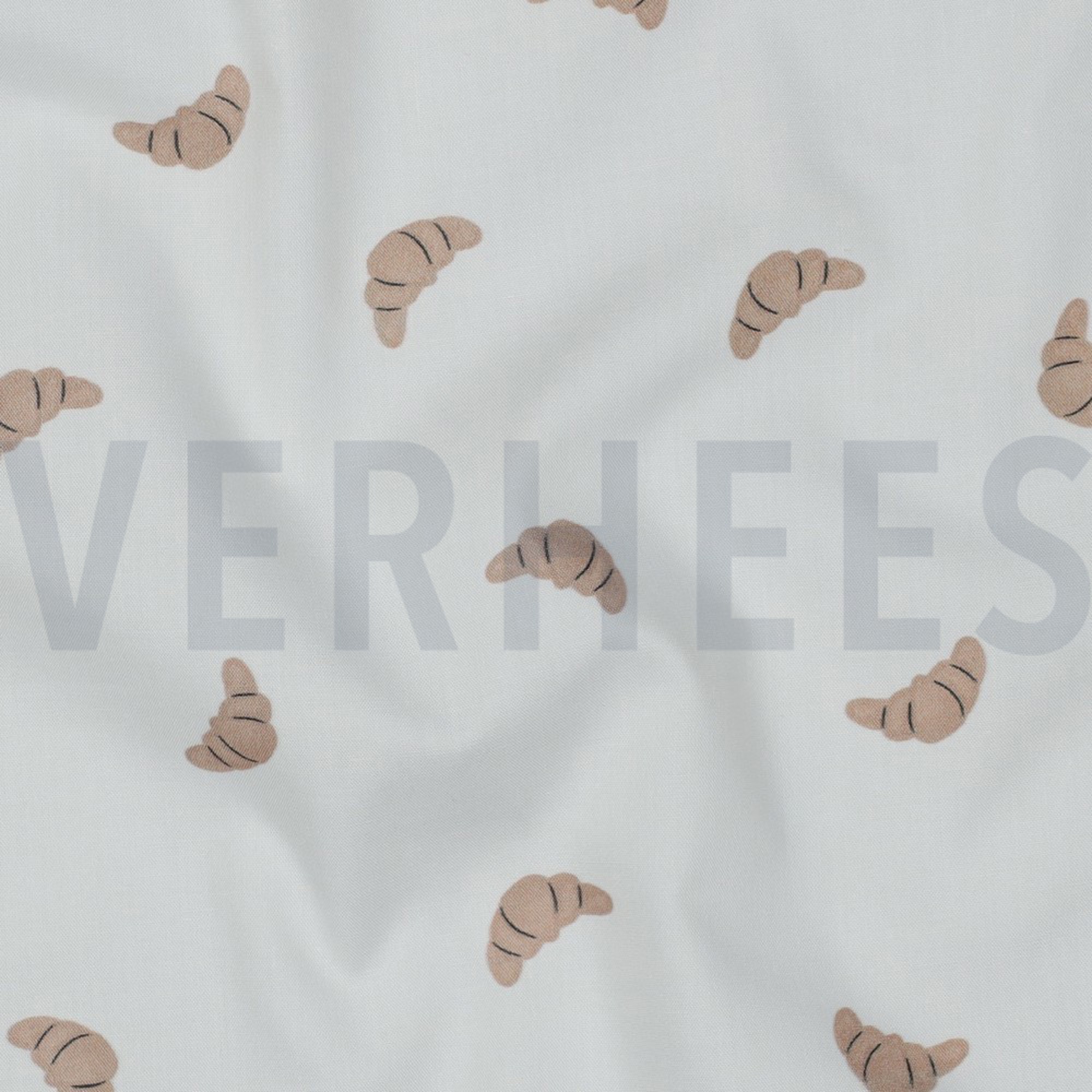 FINE POPLIN DIGITAL VIVE LA FRANCE WHITE (high resolution) #2