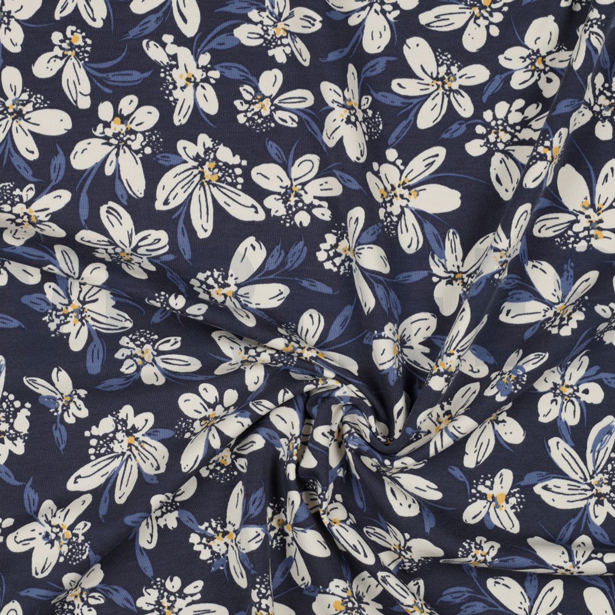 FRENCH TERRY FLOWERS NAVY (high resolution) #2