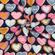 FRENCH TERRY HEARTS NAVY (thumbnail) #2