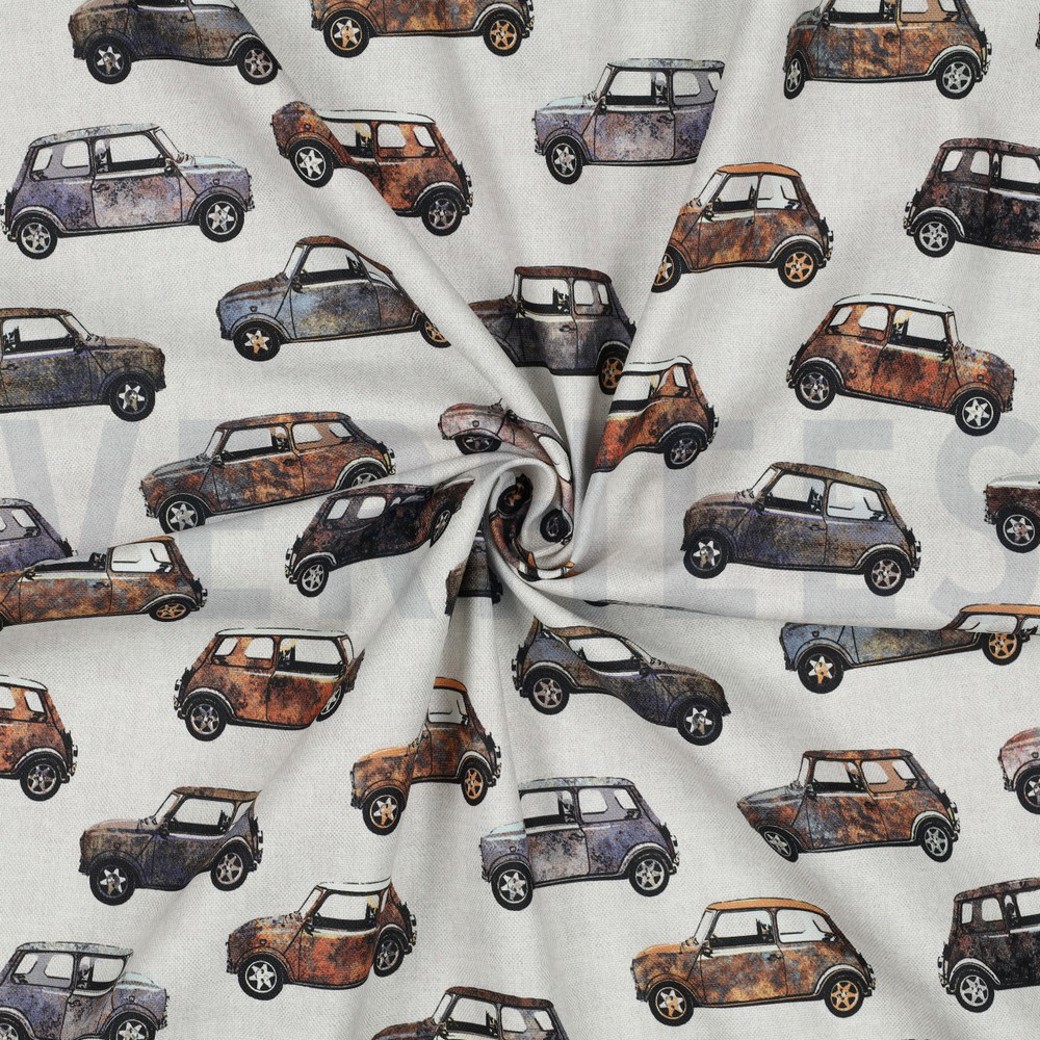 CANVAS DIGITAL CARS LINEN #2