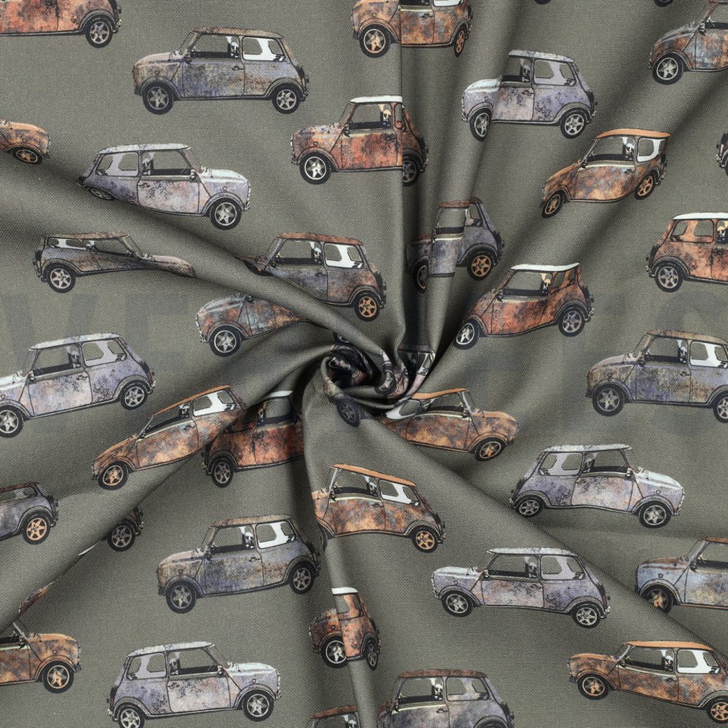 CANVAS DIGITAL CARS ARMY GREEN #2