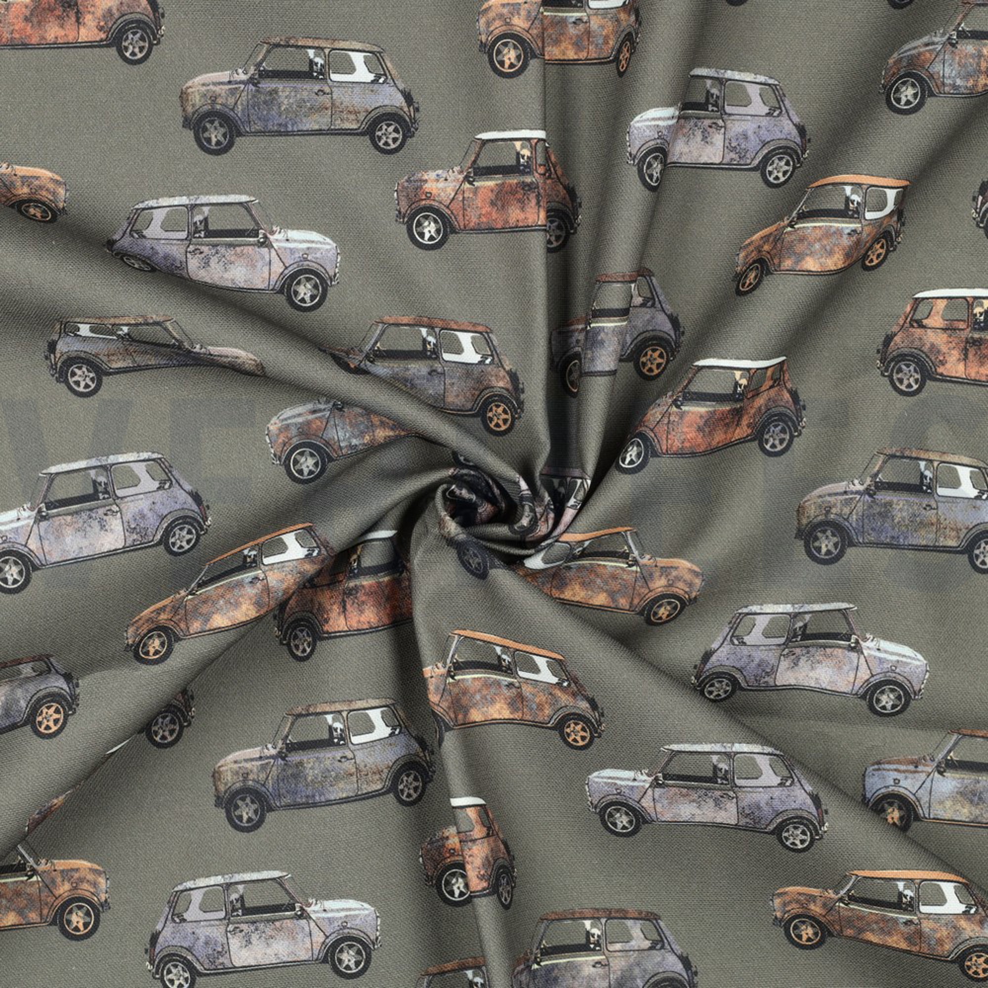 CANVAS DIGITAL CARS ARMY GREEN (high resolution) #2