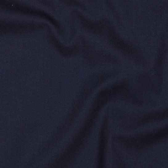 COTON POPLIN BLEU MARINE #7