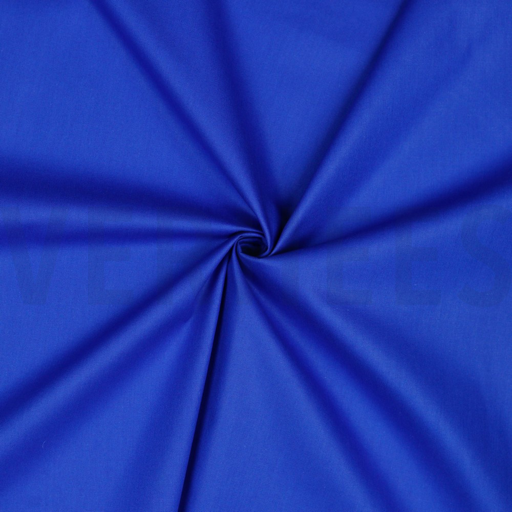 COTTON POPLIN COBALT (high resolution) #2