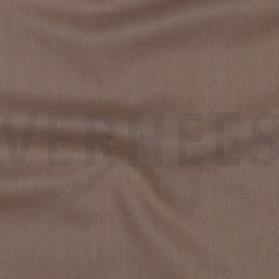 BAUMWOLLE POPELINE TAUPE #7