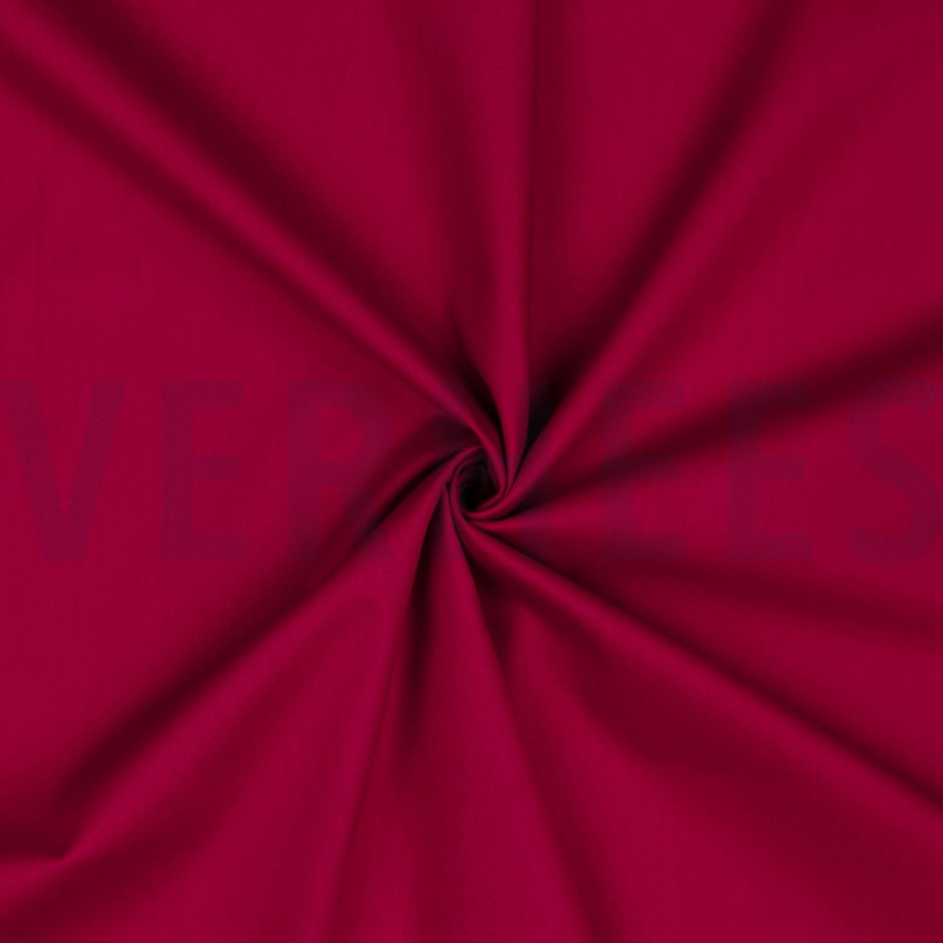 COTTON POPLIN CERISE #2