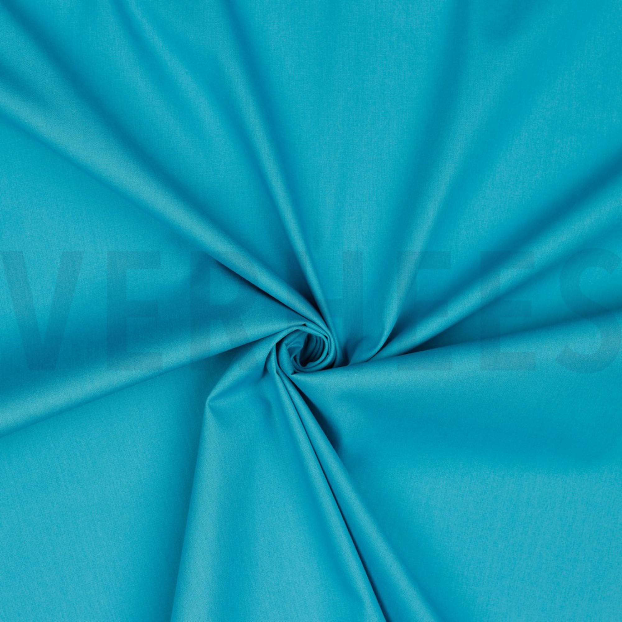 COTTON POPLIN TURQUOISE (high resolution) #2