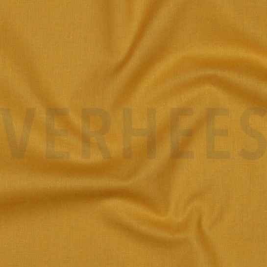 BAUMWOLLE POPELINE OCKER #7