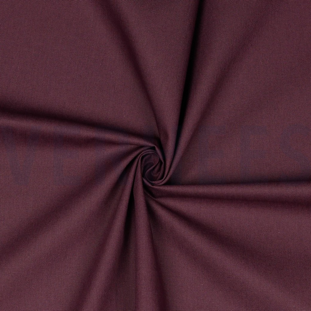 COTTON POPLIN AUBERGINE #2